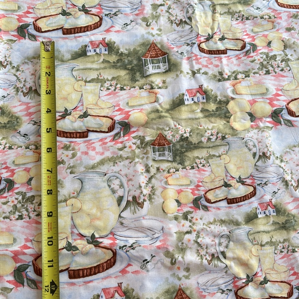 CHARMING!🍋SUSAN WINGET’S SCREEN DOOR SUMMER QUENCHER FABRIC #CP48416 - Picture 4 of 7